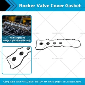 Rocker Valve Tappet Cover Gasket Set Suitable for Triton MK 4M40 4M40T 2.8L - Picture 1 of 3