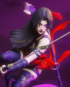3D Print 1/8 1/6 Psylocke Garage Kit Figure Model Kit Unpainted Unassembled GK - Picture 1 of 2