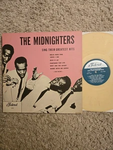THE MIDNIGHTERS LP SCARCE CLEAR STARBURST VINYL 1970 ORIGINAL!!! - Picture 1 of 7