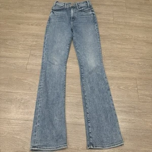 MOTHER Women’s Jeans The Hustler Sneak On The Road Wash High Rise Denim Size 25 - Picture 1 of 11