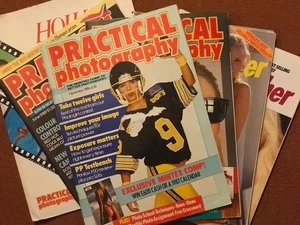 5x Vintage Amateur Photographer Practical Photography magazine 1986 1989 Glamour - Picture 1 of 9