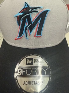 berretto regolabile baseball Florida Marlins New Era 9twenty - Foto 1 di 2