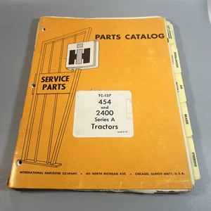 IH Farmall Mccormick International 454 2400 Series A Parts Manual - Picture 1 of 7