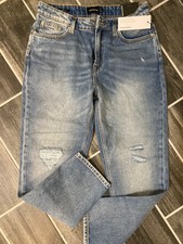 Frank & Oak Billie Straight Fit High Rise Denim  Blue Jeans  Women's Size 26 NWT