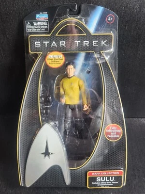FIGURA SULU STAR TREK WARP COLLECTION 2009 PLAYMATE 61600 ARTICULADA NUEVA SELLADA Foto 1 de 4