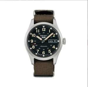 SEIKO 5 Sports SBSA201 Field series Mechanical Automatic Watch Nylon Band - Picture 1 of 7