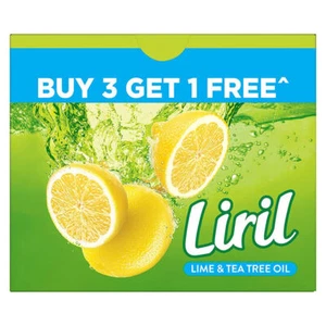 Liril Limette Und Teebaumöl Seife Mit Frische Der Zitrone 125 GM c866 - Bild 1 von 4