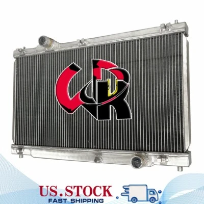 Radiador para 2006-2015 07 Lexus IS350 IS250 2,5 L 3,5 L V6 MT 2 filas aluminio completo Foto 1 de 4