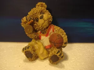 Süße Resin Olympic Medal USA Basketball Bär #23 Figur - Bild 1 von 5