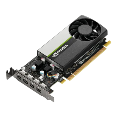 PNY NVIDIA Quadro T1000 4GB GDDR6 PCI Express 3.0X16 Graphic Card Low-Profile - Image 1 of 4