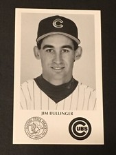 JIM BULLINGER ~ 1995 Chicago Cubs Police Set Break ~ **RARE Regional Issue**
