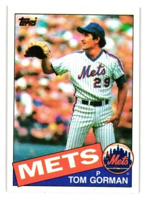 1985 Topps - #53 Tom Gorman - Image 1 of 2