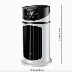 Portable Mini Air Conditioner Fan USB 3-in-1 | Humidifier Cooler 6-Speed  - Picture 1 of 5