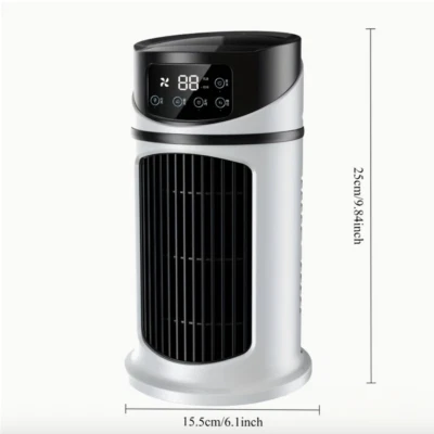 Portable Mini Air Conditioner Fan USB 3-in-1 | Humidifier Cooler 6-Speed  - Image 1 of 4