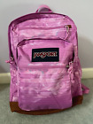 JanSport Cool Student Static Rose Backpack Student School Laptop Bookbag New