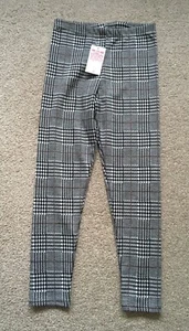 Matalan Girls Plaid Leggings. Size 7 Years. NEW With Tags. - Picture 1 of 4