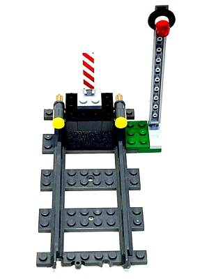 LEGO End железнодорожный путь серый - Изображение 1 из 4