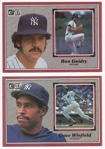 1983 Donruss Baseball Action All-Stars New York Yankees Team Set - Picture 1 of 1