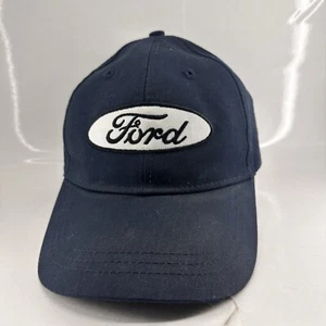 Cappello berretto baseball regolabile toppa ricamata blu navy Ford Infinity strapback - Foto 1 di 11