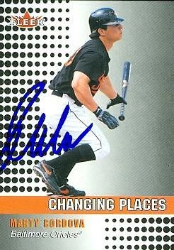 Marty Cordova autographed Baseball Card (Baltimore Orioles) 2002 Fleer #477 - Image 1 of 1