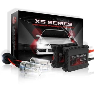 X5 HID Slim Conversion Kit H4 H7 H11 H13 9003 9005 9006 6K 5K Hi-Lo Bi-Xenon - Picture 1 of 34