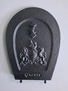 cast iron soot flap damper plate-Original arched damper choke plate item ITEMVC5 - Picture 1 of 10