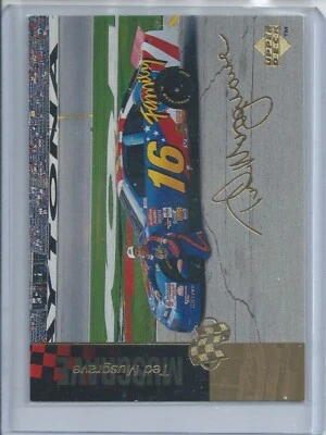 1995 Upper Deck Motorsports Gold Signature # 59 Ted Musgrave Nascar Racing Card - Image 1 of 2