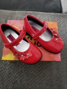 NEW Rachel Shoes Liz Toddler Girls Shoes Red Patent - Picture 1 of 14