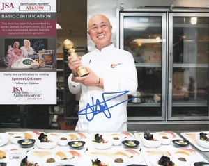Chef Nobu Matsuhisa Signed 8x10 Photo w/ JSA COA #AT63290 - Picture 1 of 2