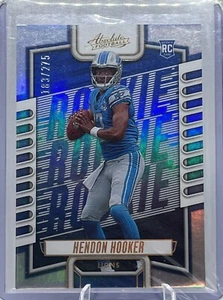 Hendon Hooker - 2023 Panini Absolute (RC) Silver Spectrum SP /275 Detroit Lions - Picture 1 of 2