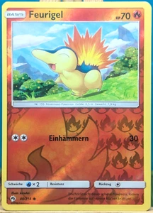 POKEMON - Echo des Donners - Feurigel - 40/214 - REVERSE HOLO - deutsch - Bild 1 von 1