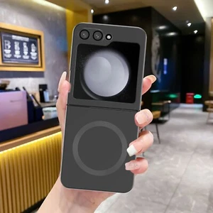 Funda magnética a prueba de golpes TPU para Samsung Galaxy Flip 6 película de lente incorporada - Imagen 1 de 66