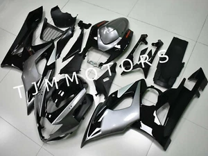 For GSXR1000 2005 2006 Black Grey ABS Injection Mold Bodywork Fairing Kit Cowl - Bild 1 von 8