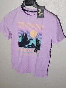 'Puerto Rico Sun Bay Sunset' Graphic Short Seeve T-Shirt - Art class M (8/10) - Picture 1 of 1