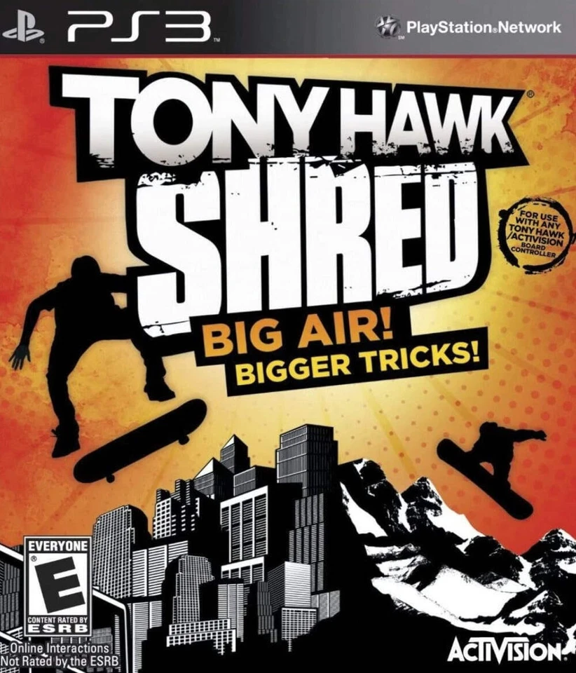 Tony Hawk Shred Requires Board PS3 Used - Image 1 of 1