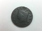 1821 Coronet Head Large Cent, Key Date, N-2