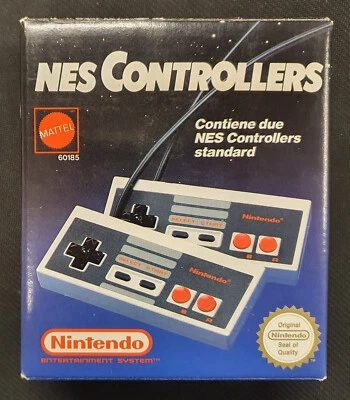 Console Game Play Nintendo NES Joypad Pad Controller Nes Controllers Mattel ITA - Immagine 1 di 4