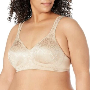 Playtex 18 Hour Bra Wirefree Ultimate Lift True Support Womens 4745 Natural Soft - Picture 1 of 5