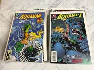 AQUAMAN #1-48, 0 (DC Comics 1994) - #1 Rare DC Universe Logo! 49 Issues! - Picture 1 of 20