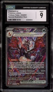 Pokemon Charizard ex Paldean Fates Special Illustration Rare #234 CGC 9 Mint - Picture 1 of 2