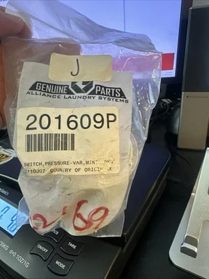 201609P Nuevo EN BOLSA Genuino OEM Velocidad Queen Lavadora Interruptor de Presión de Nivel de Agua Foto 1 de 4