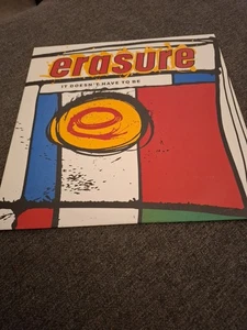 Vintage Erasure It Doesn't Have To Be 1987 L P Vinyl - Picture 1 of 5