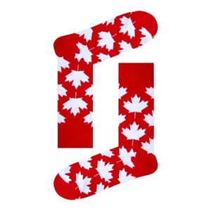 Canada Flag Socks/Gift Socks/Cute Socks/Unisex Socks - Picture 1 of 1