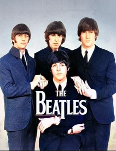 The Beatles Vintage Glossy Photo Reprint 8.5x11'' Classic Rock Legends Unframed - Picture 1 of 1