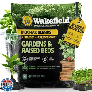 Wakefield Biochar Blend with CarbonBoost™ Technology – Enhanced Water and Nut - Picture 1 of 5
