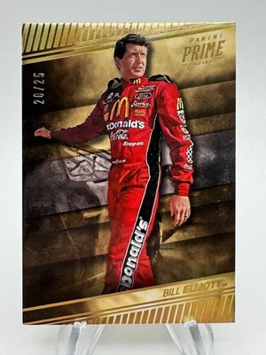2018 Prime Racing BILL ELLIOTT Base Holo Gold /25 #63 - Image 1 of 2