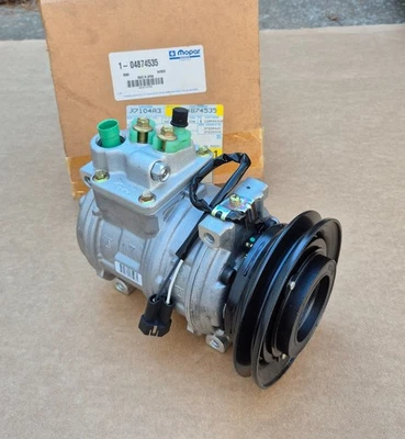 1995 年普利茅斯道奇霓虹灯全新正品 MoPar A/C 压缩机和 CLUTCH PULLEY ASSY — 第 1/4 张图片