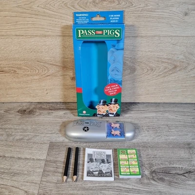 Winning Moves Pass The Pigs Dice Game complete with box and manual VGC UK PP - Image 1 of 4