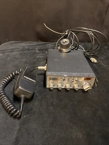 Vintage Cobra 25 LTD CB UNTESTED W Microphone & Antenna Base - Zdjęcie 1 z 8