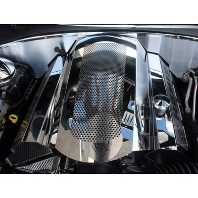 Cubierta ACC Plenum para cargador/300 2009-2017 con cubiertas de riel de combustible ACC-SS/perforado Foto 1 de 4